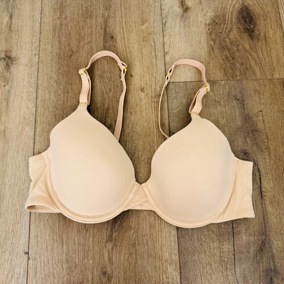 Joyspun Nude Lined Underwire T Shirt Bra Women’s Size 38B - Picture 1 of 5